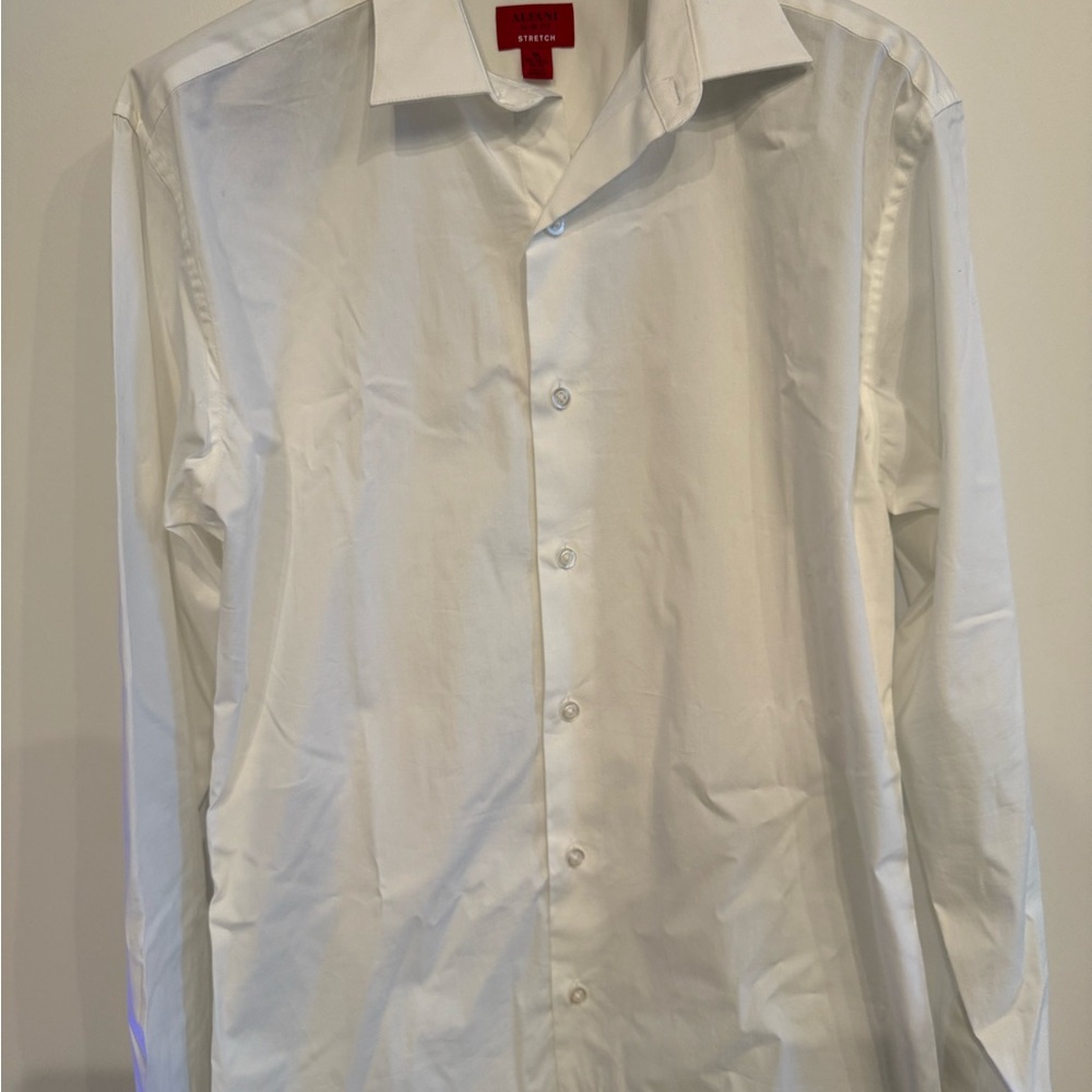 Alfani Classic White Dress Shirt